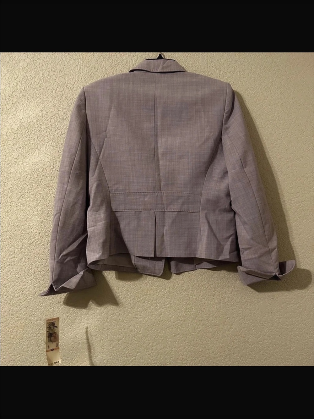 NWT Anne Klein Women’s Sz 10 Purple 2-Piece Blazer & Skirt Suit Set - Picture 4 of 9